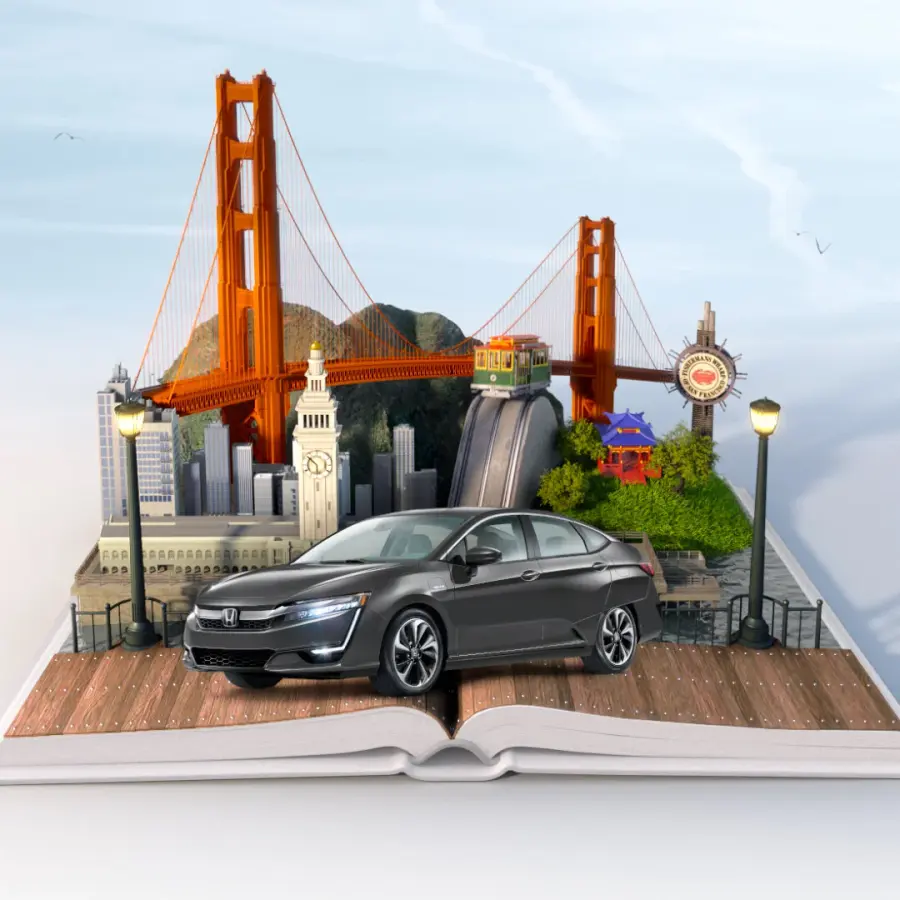Honda Clarity - Social Media Screens by Adam Swaab