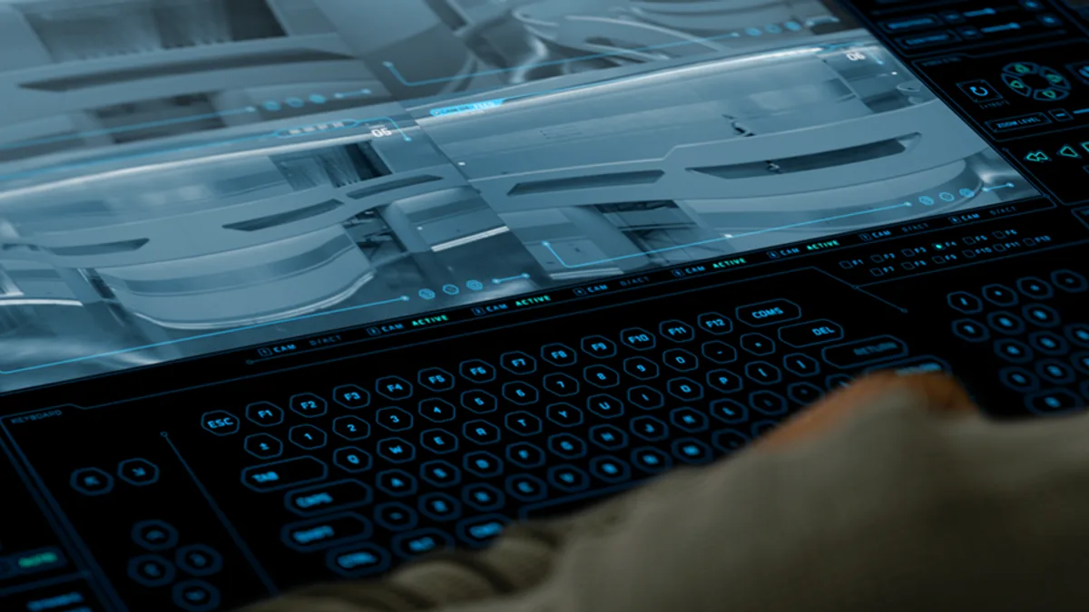 Passengers title sequence frame by Andrea Braga