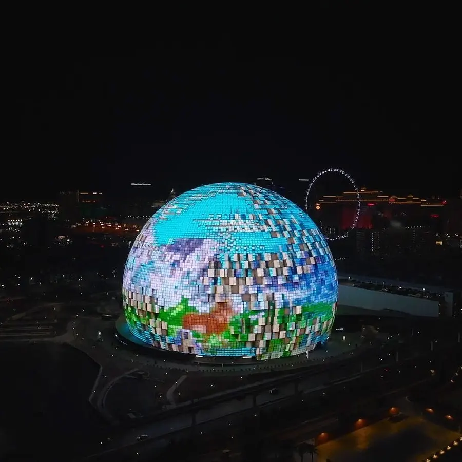 Ups Store Msg Sphere by Brian Drucker