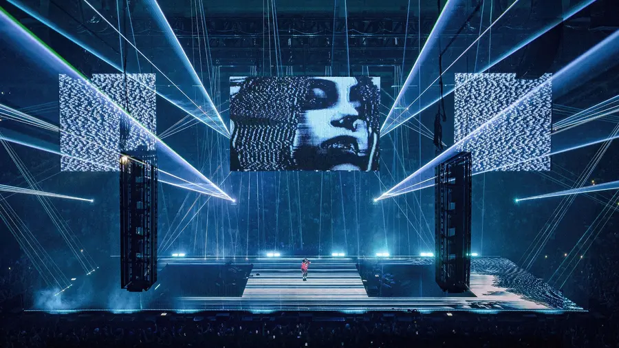 Billie Eilish 2024 Tour by Peter Clark