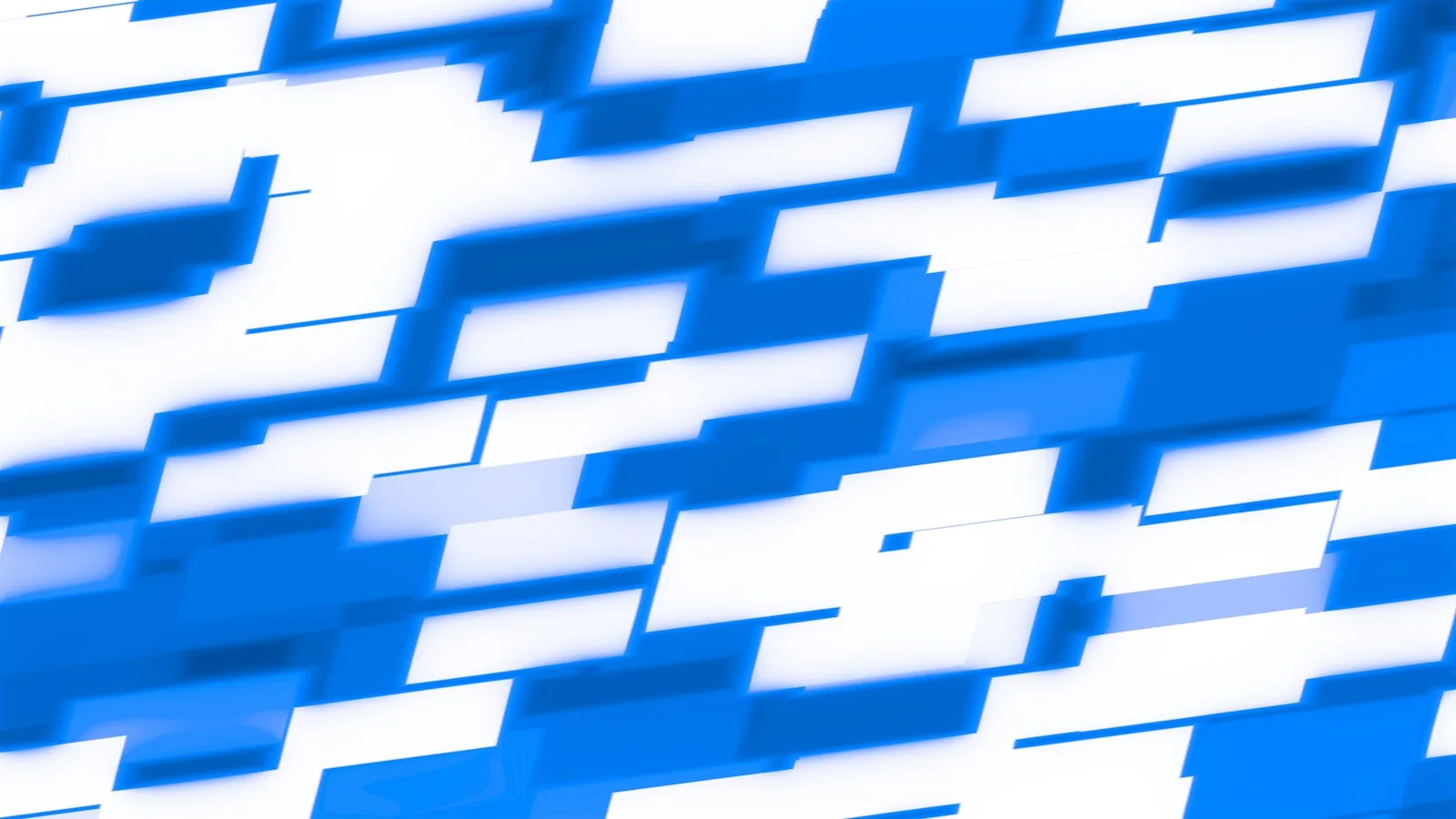 Abstract colorful shapes blurred in motion across a dark background, representing motion graphics in product interfaces