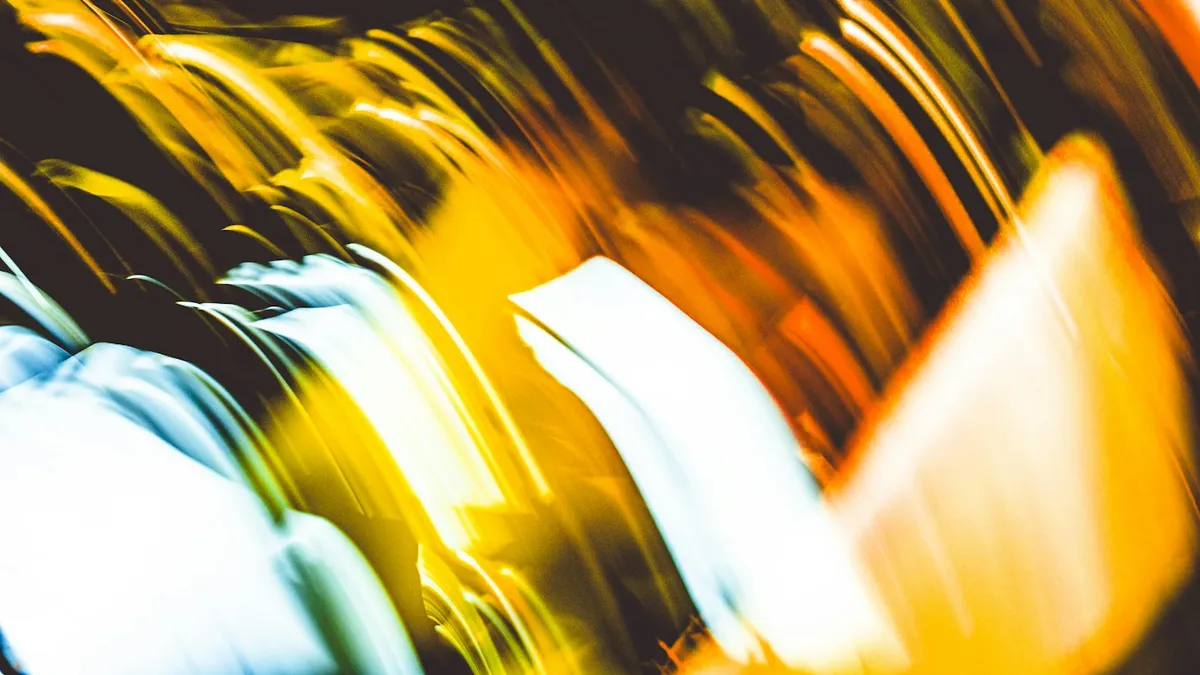 Flowing abstract light trails evoking smooth motion and animated shapes on screen